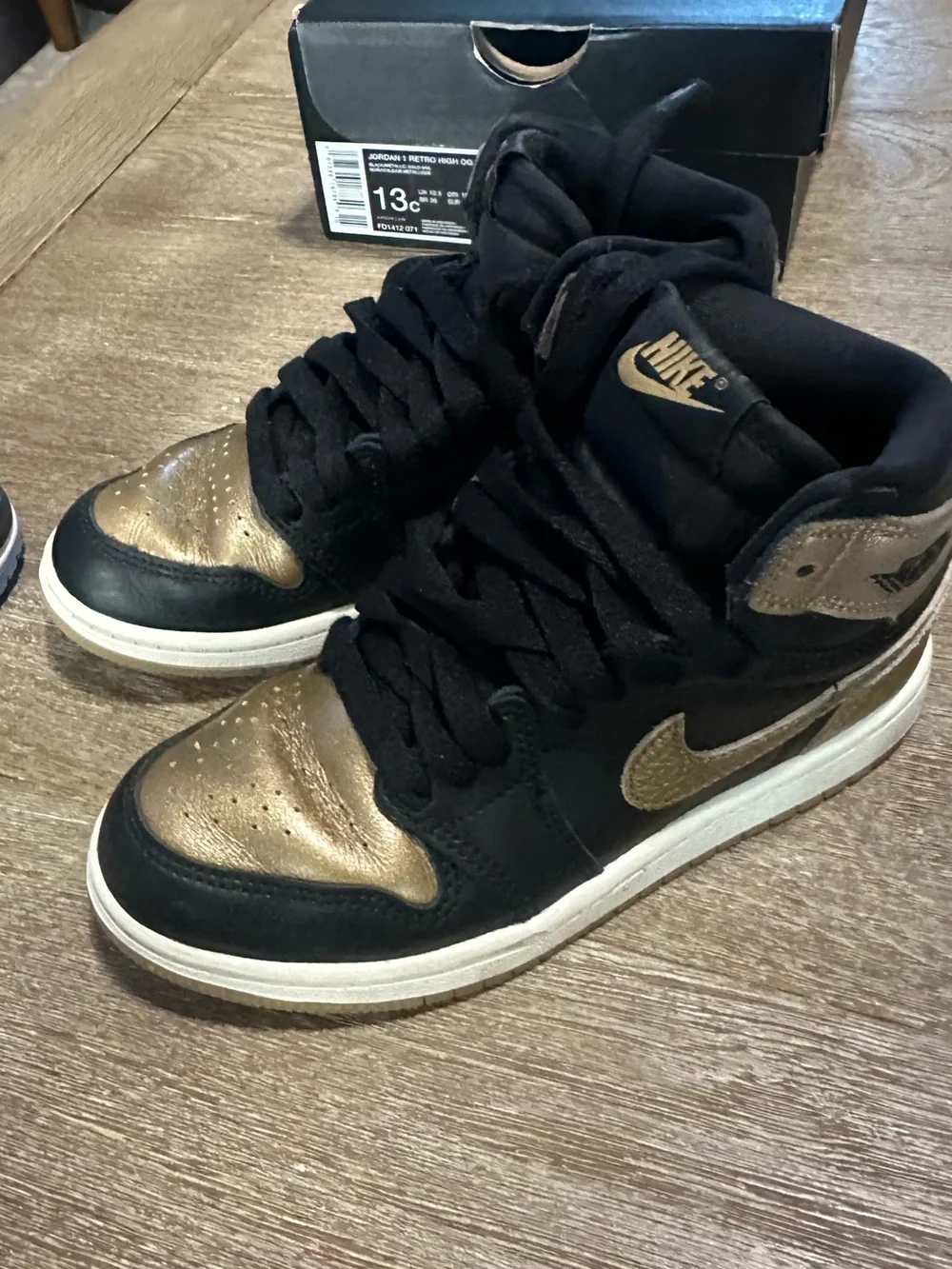 Nike Jordan Kids' High-Top Sneakers, 3 pair.